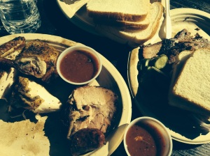 Out plates at Micklethwait Craft Meats